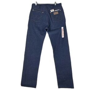 Wrangler Cowboy Cut Original Fit Jeans Mens 33x34 NWT Rigid Indigo Denim (32x35)